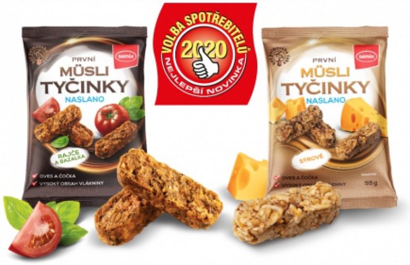 Müsli tyčinky naslano od Semixu