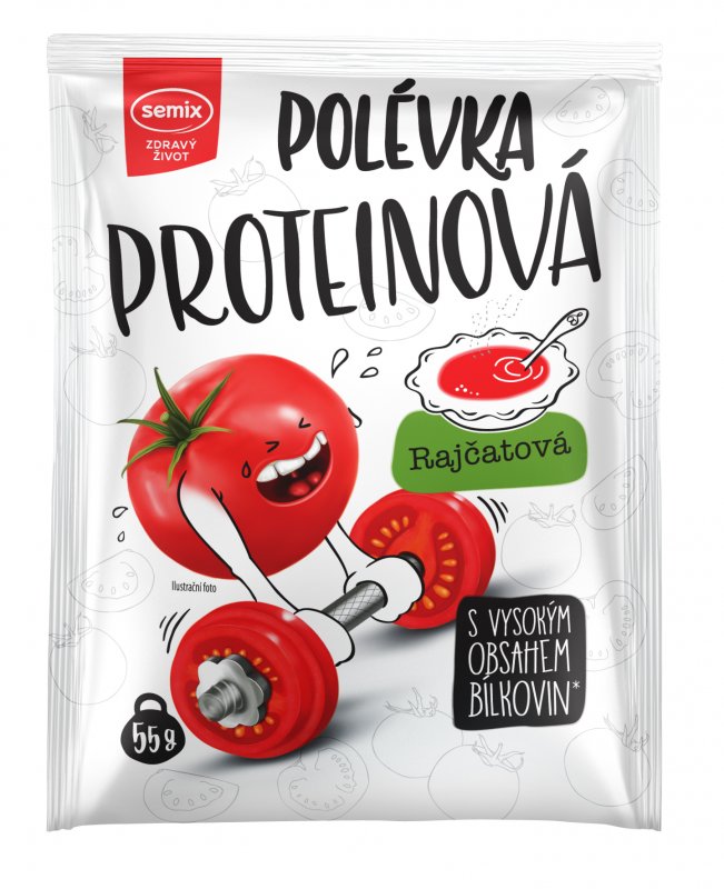 Proteinová polévka rajčatová 55 g