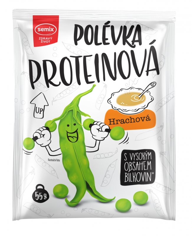 Proteinová polévka hrachová 55 g