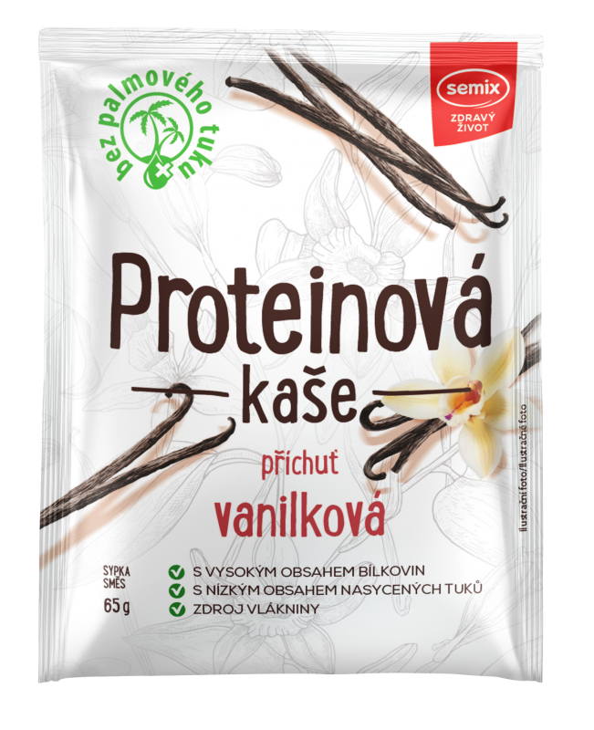 Vanilková proteinová kaše