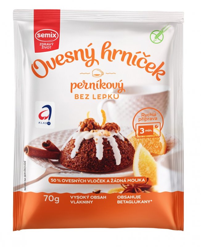 Ovesný hrníček perníkový bez lepku 70 g