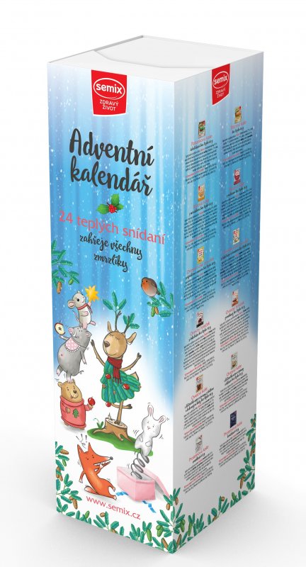 Balíček s müsli kašemi od Semixu