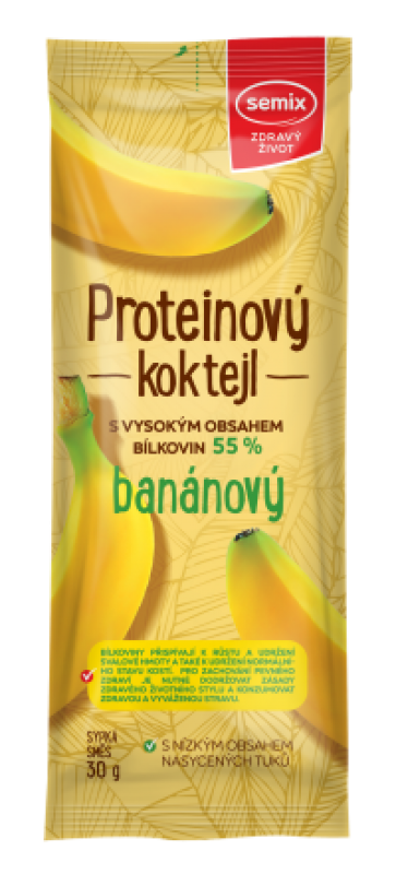 Proteinový koktejl banánový 30 g