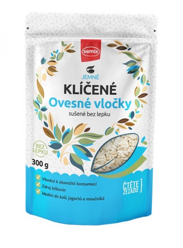 Klíčené ovesné vločky bez lepku 300 g