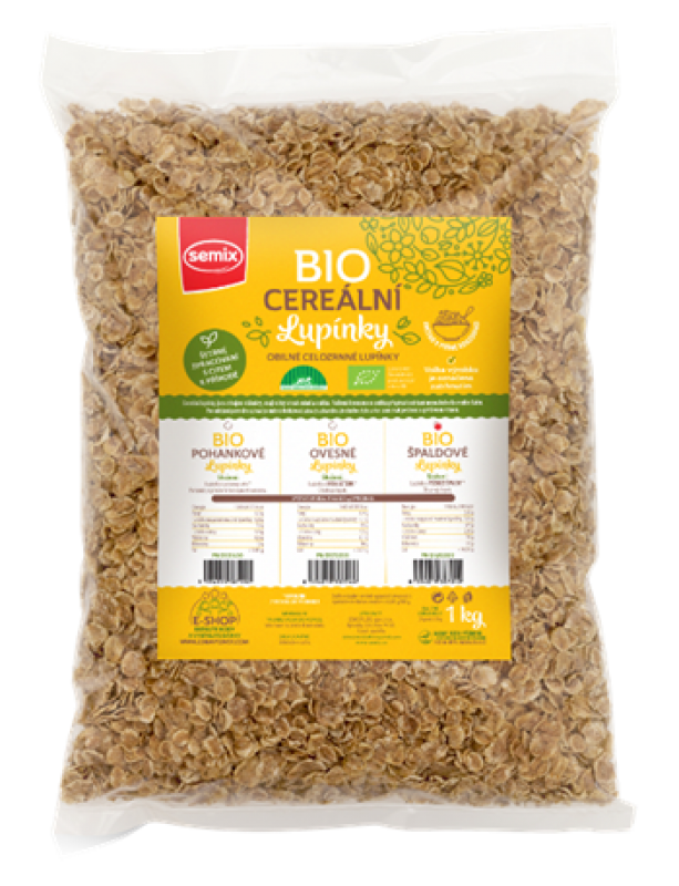 BIO špaldové lupínky 1 kg od Semixu