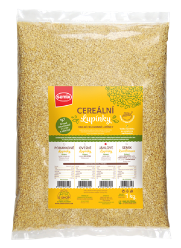 Jáhlové cereální lupínky bez lepku 1 kg