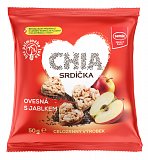 Müsli srdíčka s jablkem a chia semínky 50 g